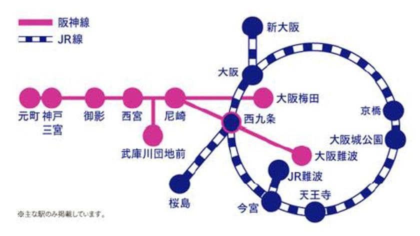 【阪神電車×JR西日本 連携商品】
「阪神・JR西日本 おでかけ1dayパス」を
「KANSAI MaaS」で発売します！